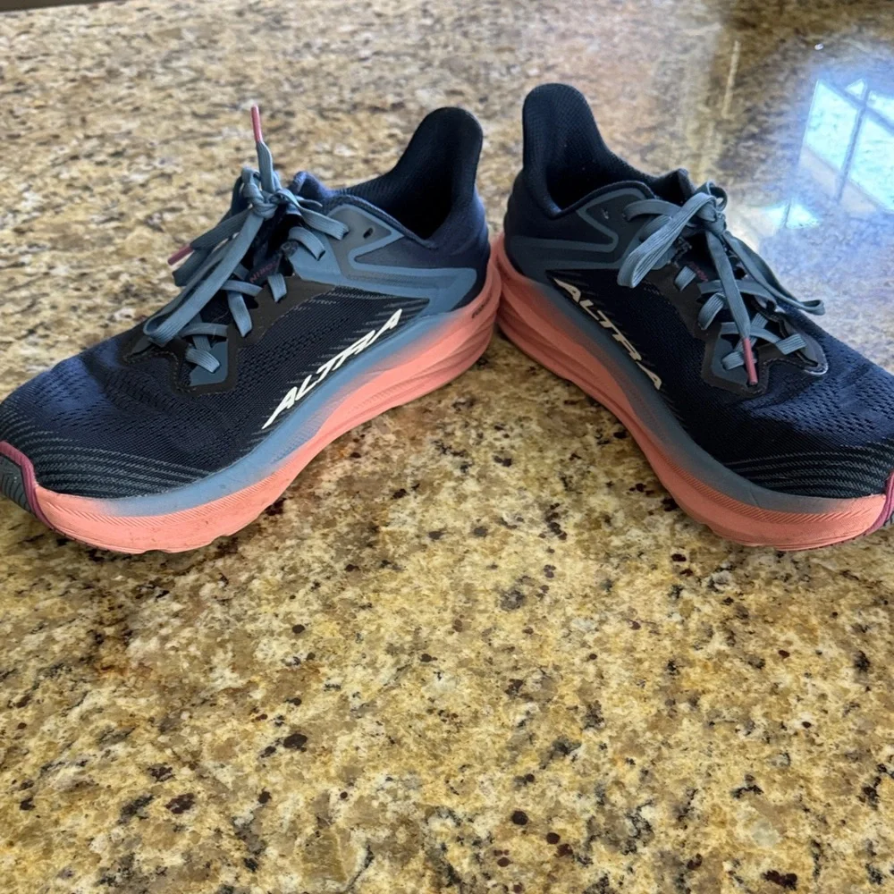 Altra Women's Navy and Pink Athletic Running Shoes